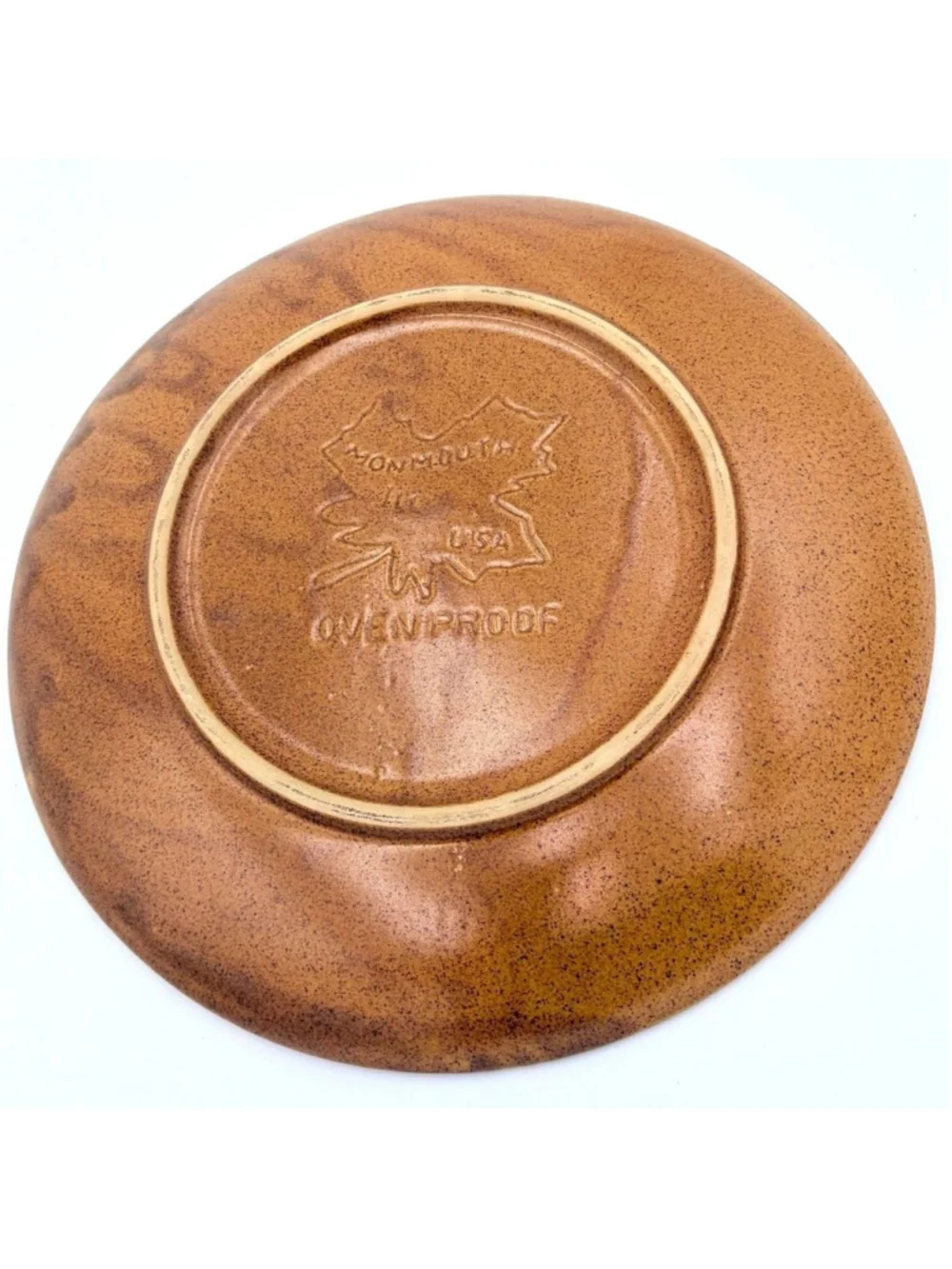 Monmouth Western Stoneware Mojave Brown Speckled 12.5